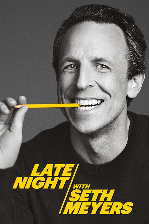  Late Night with Seth Meyers poster